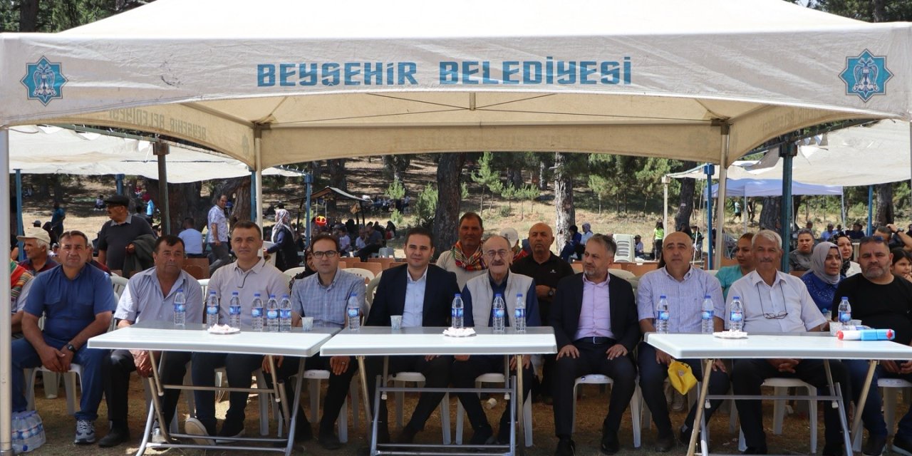 Beyşehir’de Anamas Dağının Eteklerinde Yayla Şenliği