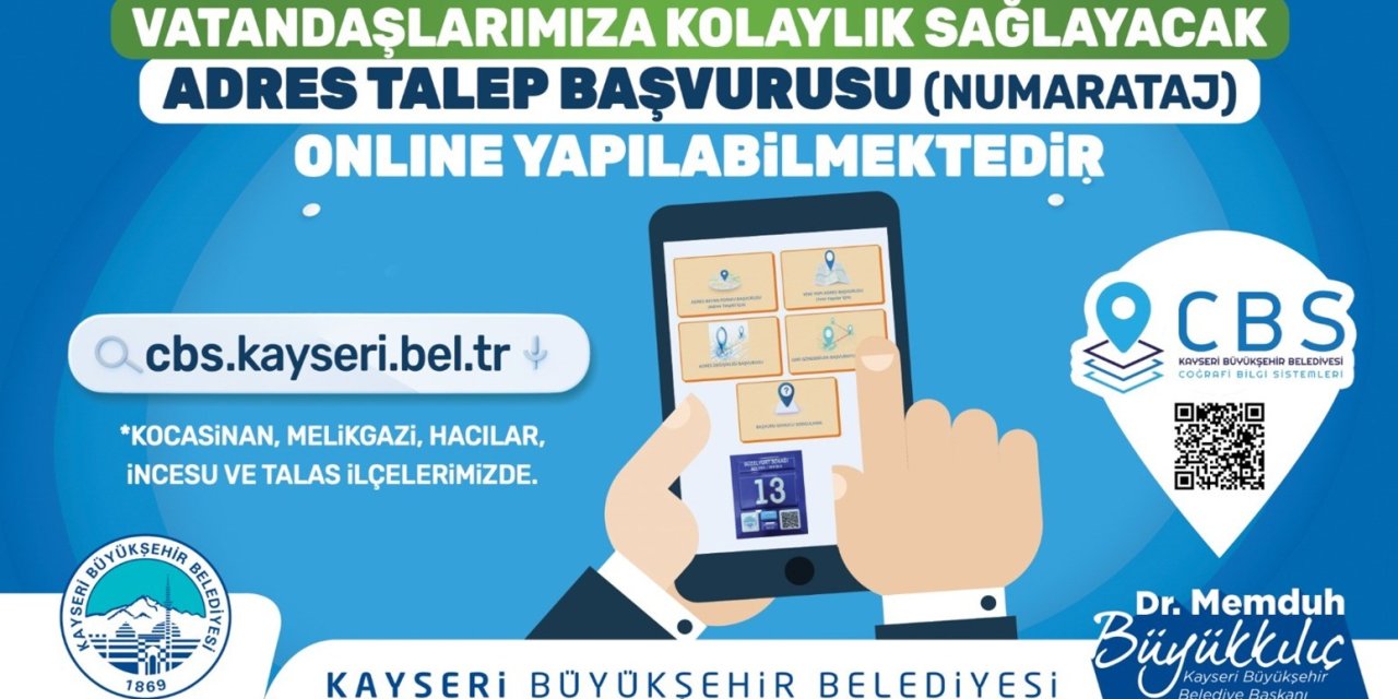 Büyükşehir’in Adres Talep Başvuruları ‘çevrimiçi’ Yapılıyor