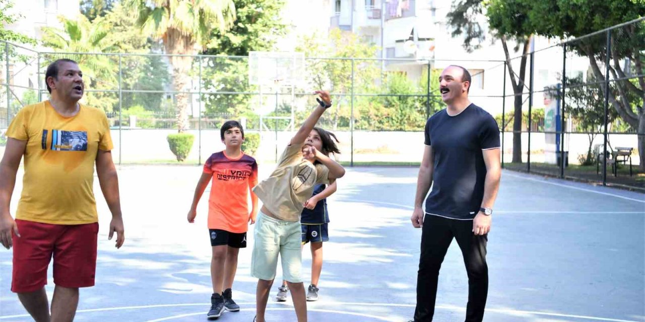 Yaz Spor Okullarında İlk Ders Cem Kotan’dan