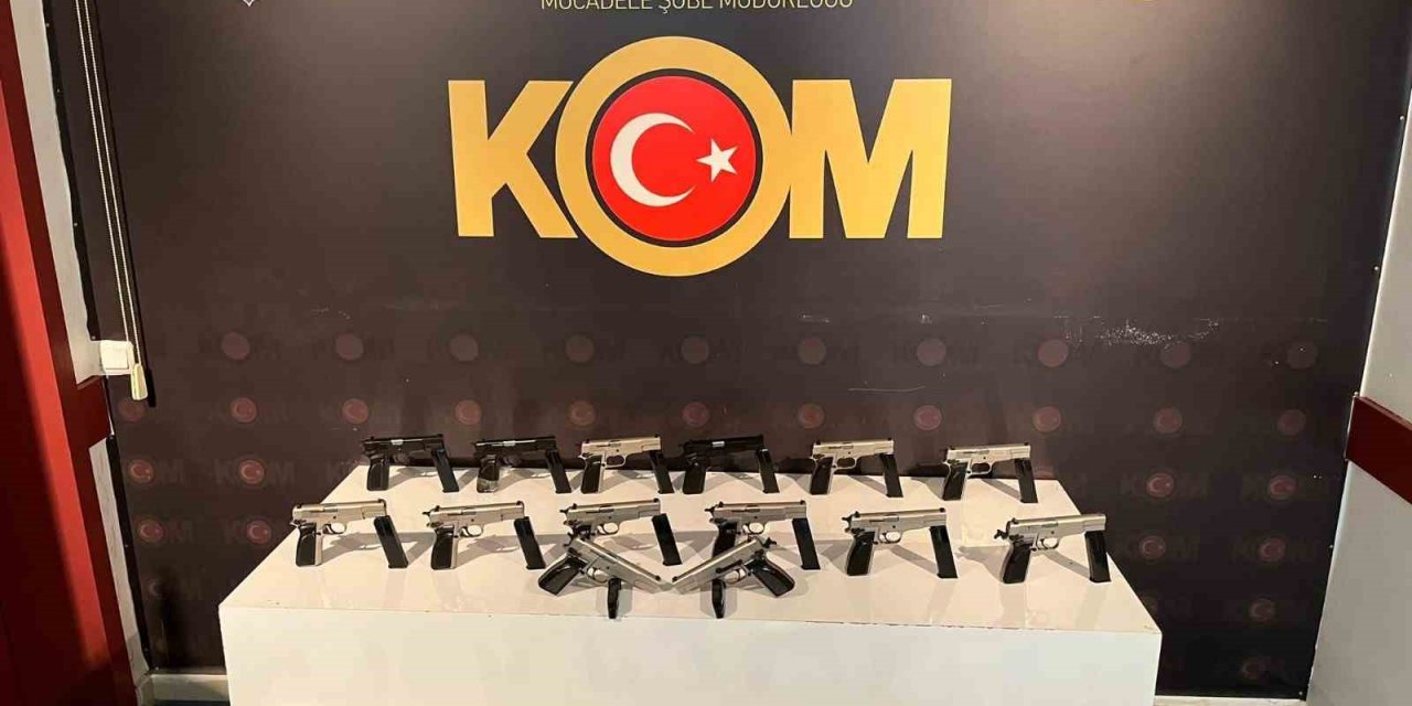 Aksaray’da Kaçak Silah Ticaretine Polis Darbesi