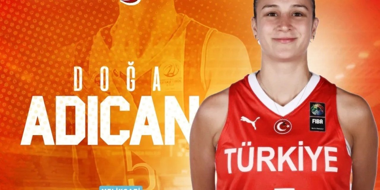 Melikgazi Kayseri Basketbol,doğa Adıcan’ı Renklerine Bağladı