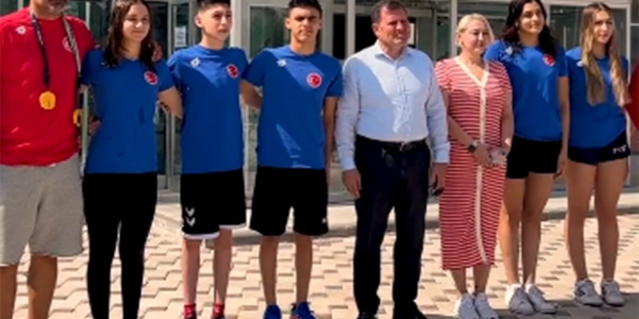 Kayserili Yüzücüler Viyana’ya Uğurlandı