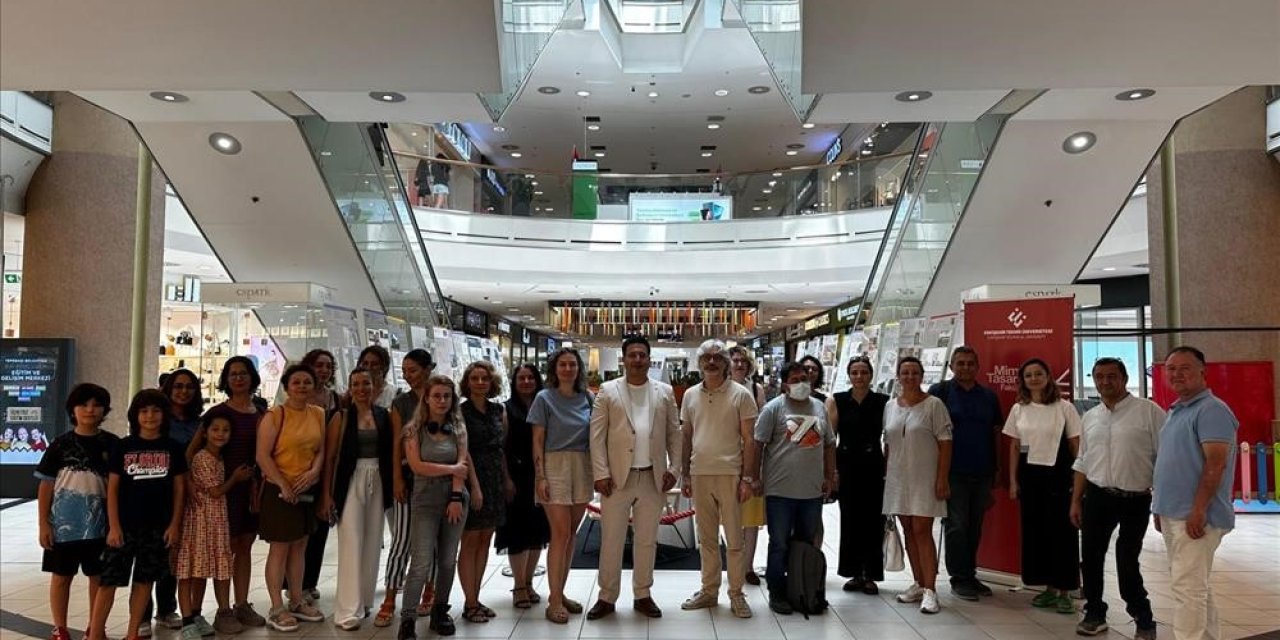 Estü Mimarlık Ve Tasarım Fakültesi İçmimarlık Bölümü Yıl Sonu Sergisi Espark Avm’de Açıldı