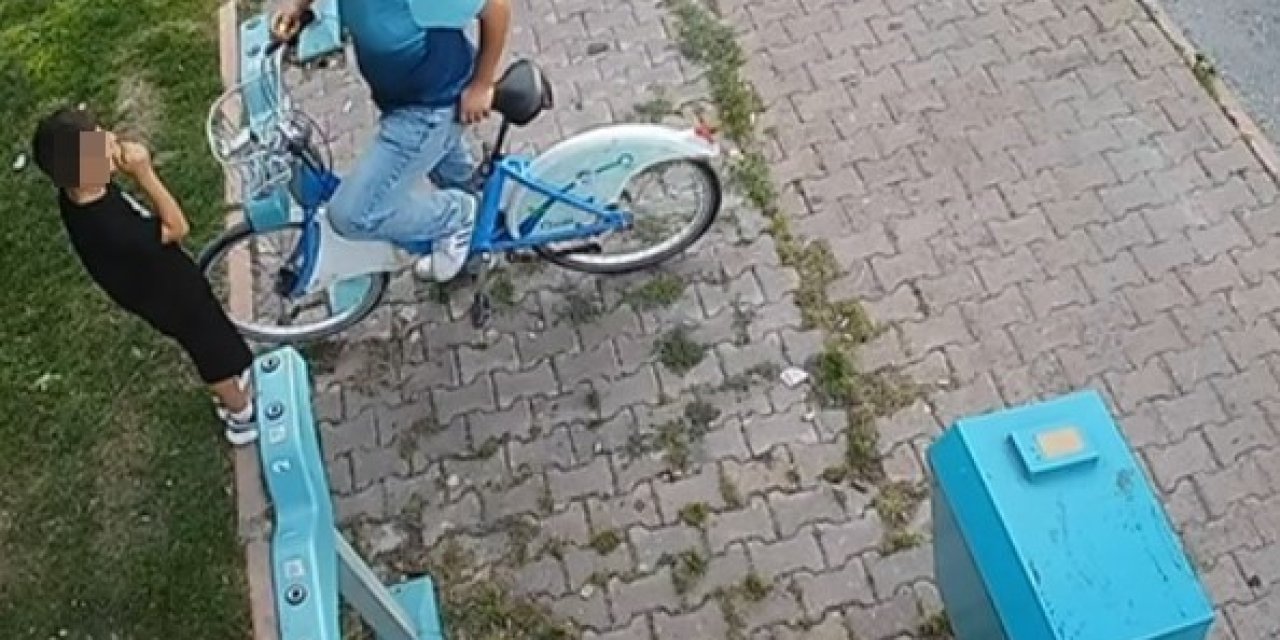 Kayısı Yiyerek Bisikletleri Çaldılar