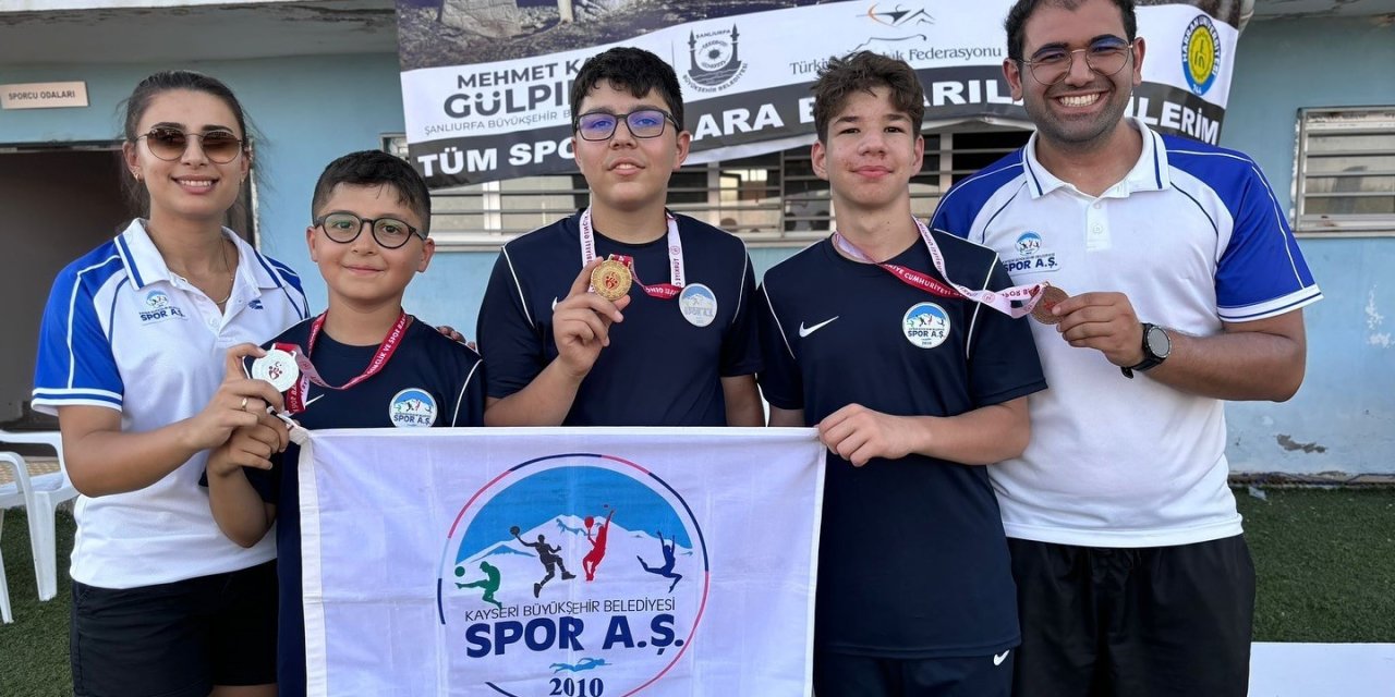 Kayserili Okçulardan Göbeklitepe Turnuvası’nda 4 Madalya