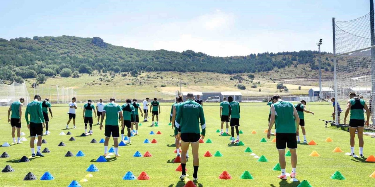 Konyaspor, Kayseri Kampındaki Hazırlıklarına Devam Ediyor