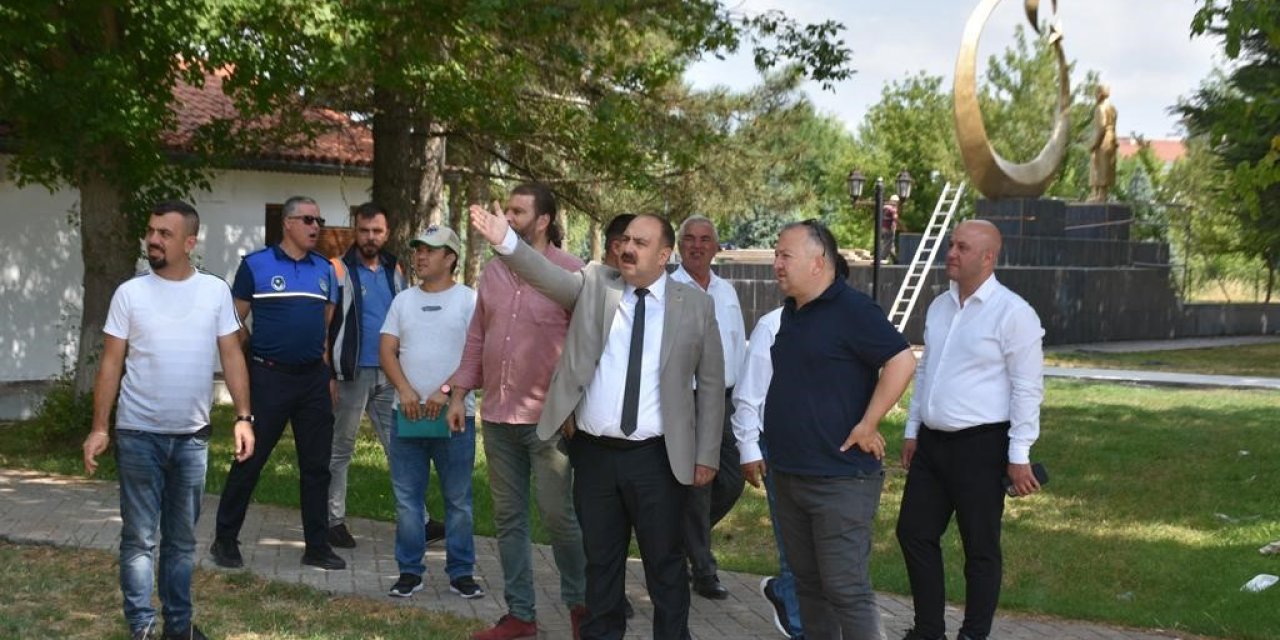 İnönü Belediyesi’nden Anıt Park’ta Büyük Dönüşüm