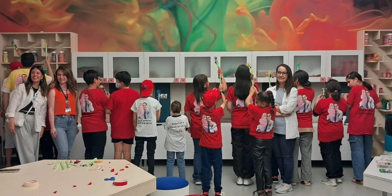 Büyükşehirin Bilim Merkezi’nde Lösemili Çocuklara Özel Program