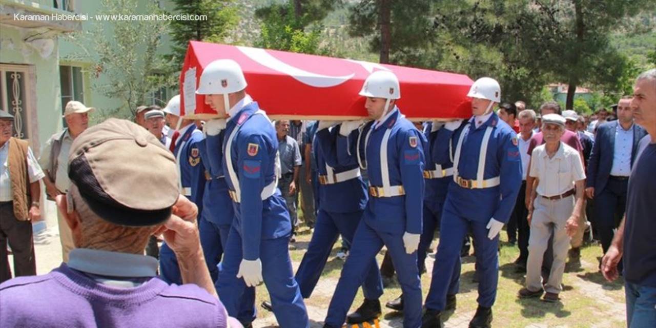 Ermenek'te Hayatını Kaybeden Gaziye Son Görev
