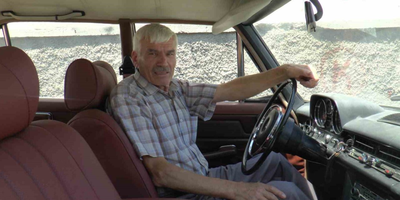 Klasik Mercedes’iyle 7 Bin 500 Kilometre Yol Yaptı