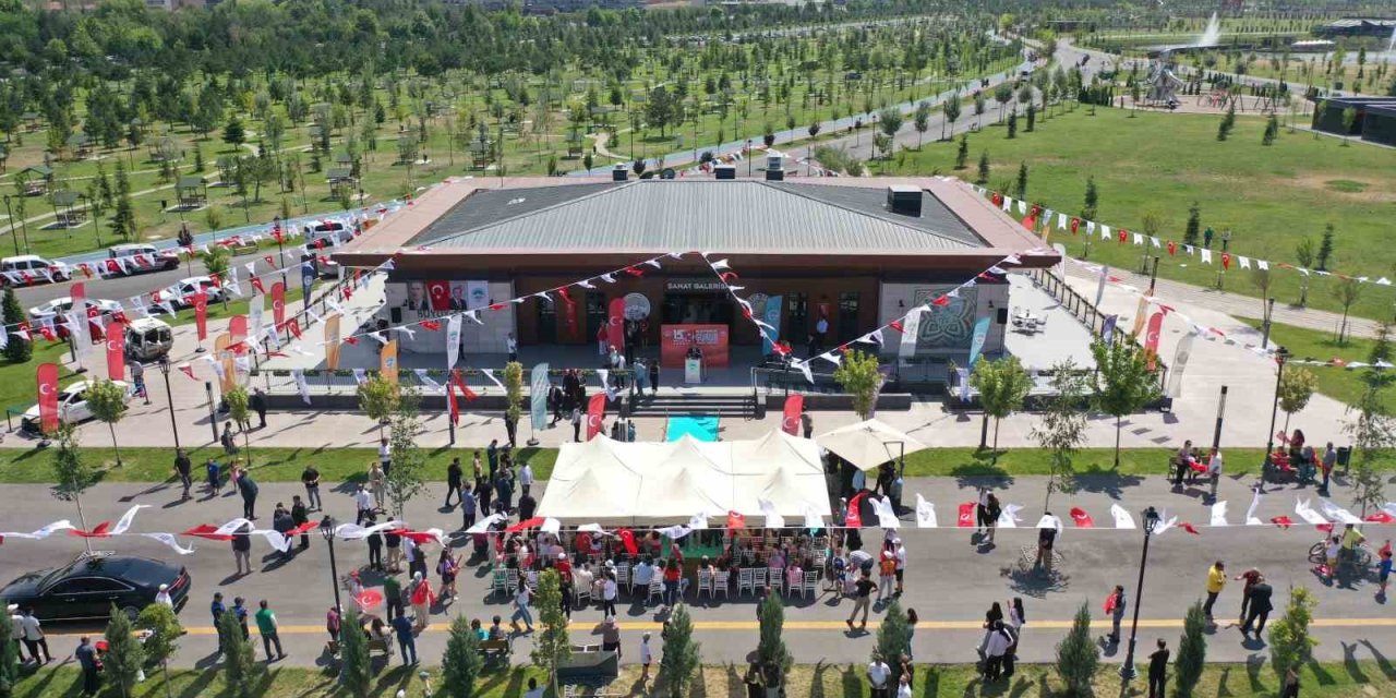 ‘milletin Zaferi Kaymek Gurur Sanat Sergisi’ Açıldı