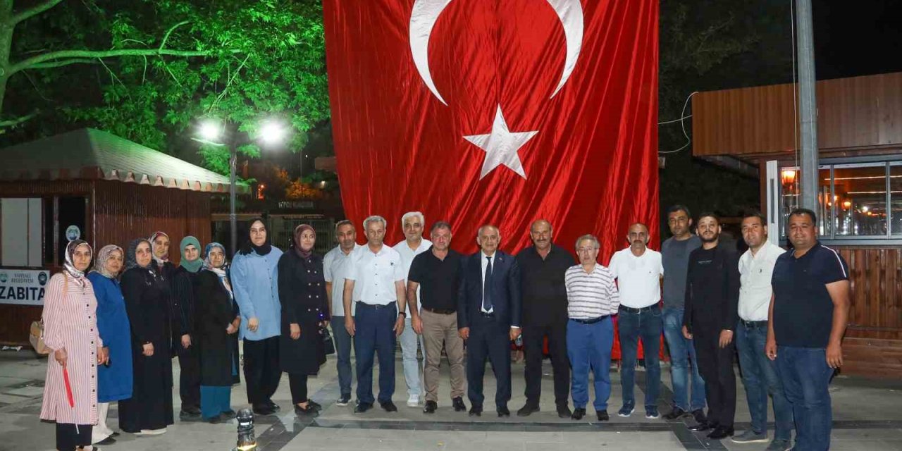 Yahyalı’da 15 Temmuz Şehitleri Dualarla Anıldı
