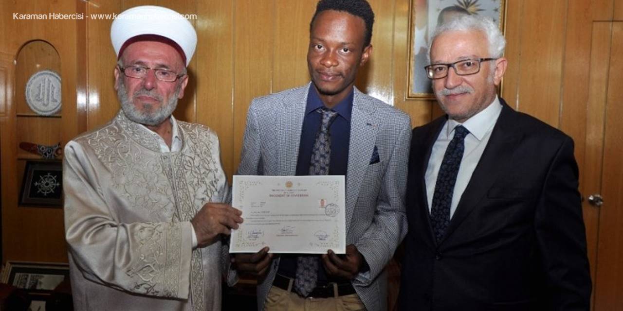 Kariyeri İçin Geldiği Konya'da İmanla Şereflendi