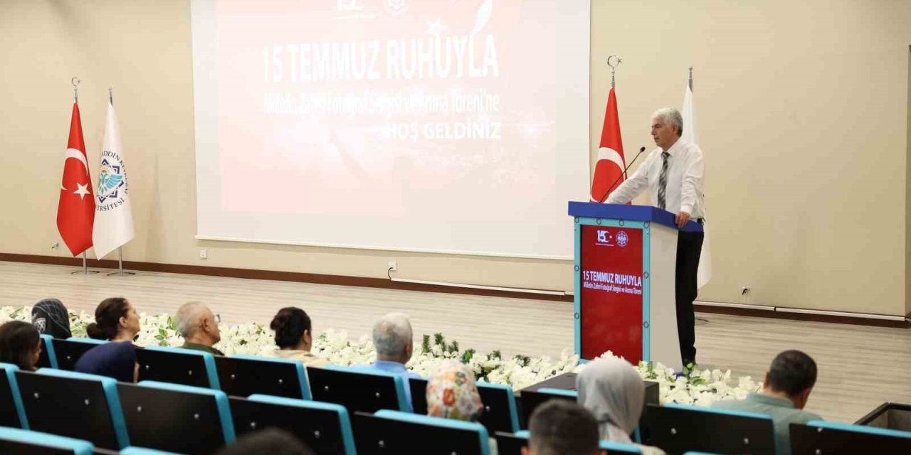 Antalya Alkü’de 15 Temmuz Ruhu Anıldı