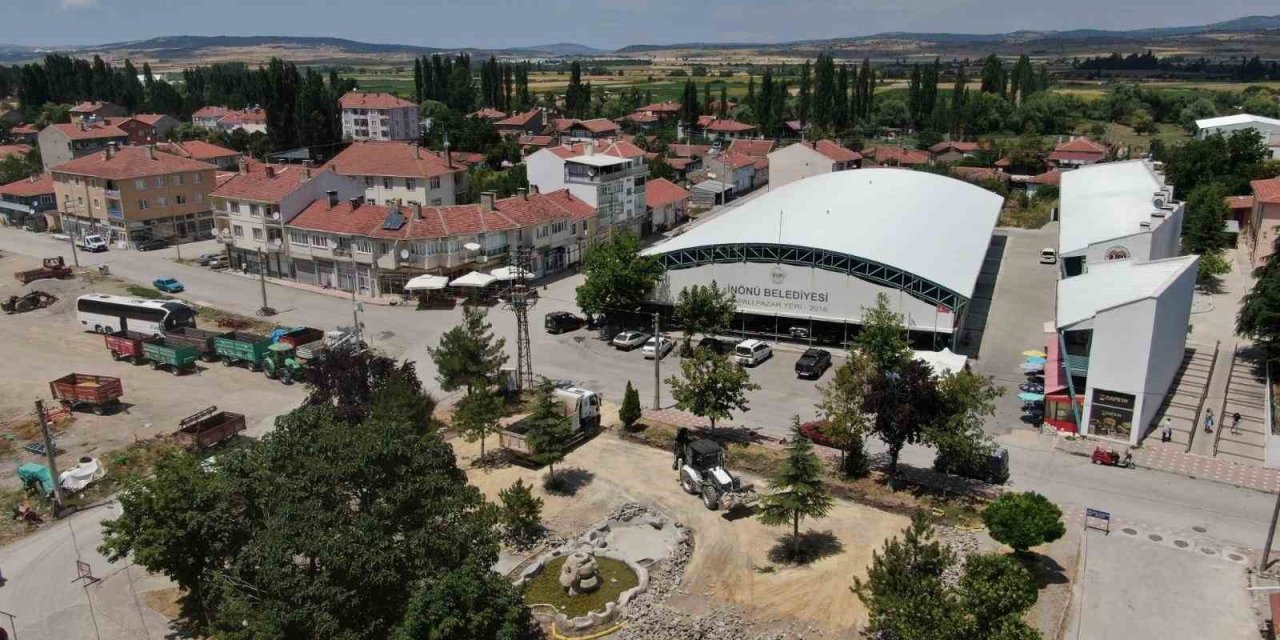 İnönü’de Yeni Parklar Yapılıyor