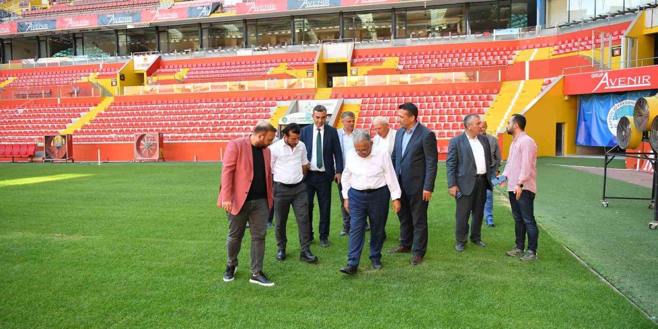 Başkan Büyükkılıç: “sahamız Hibrit Sistem İle Tamamen Yenilendi, Lige Hazırız”