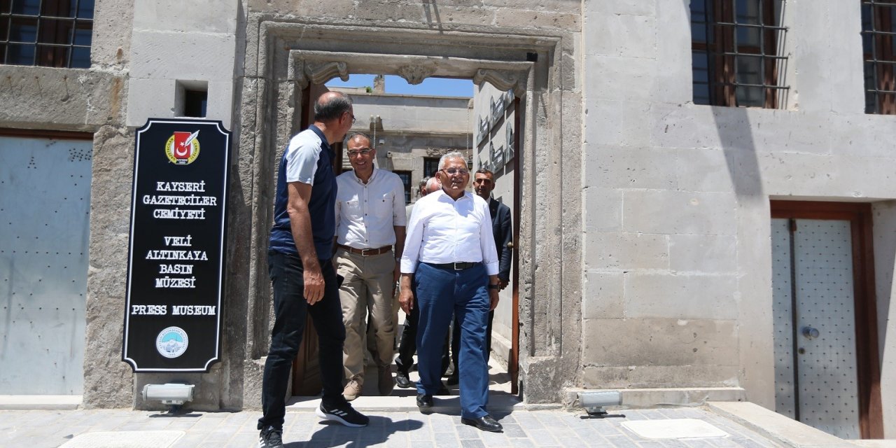 Başkan Büyükkılıç: “basın Müzesi, Ziyaretçilerini Bekliyor”