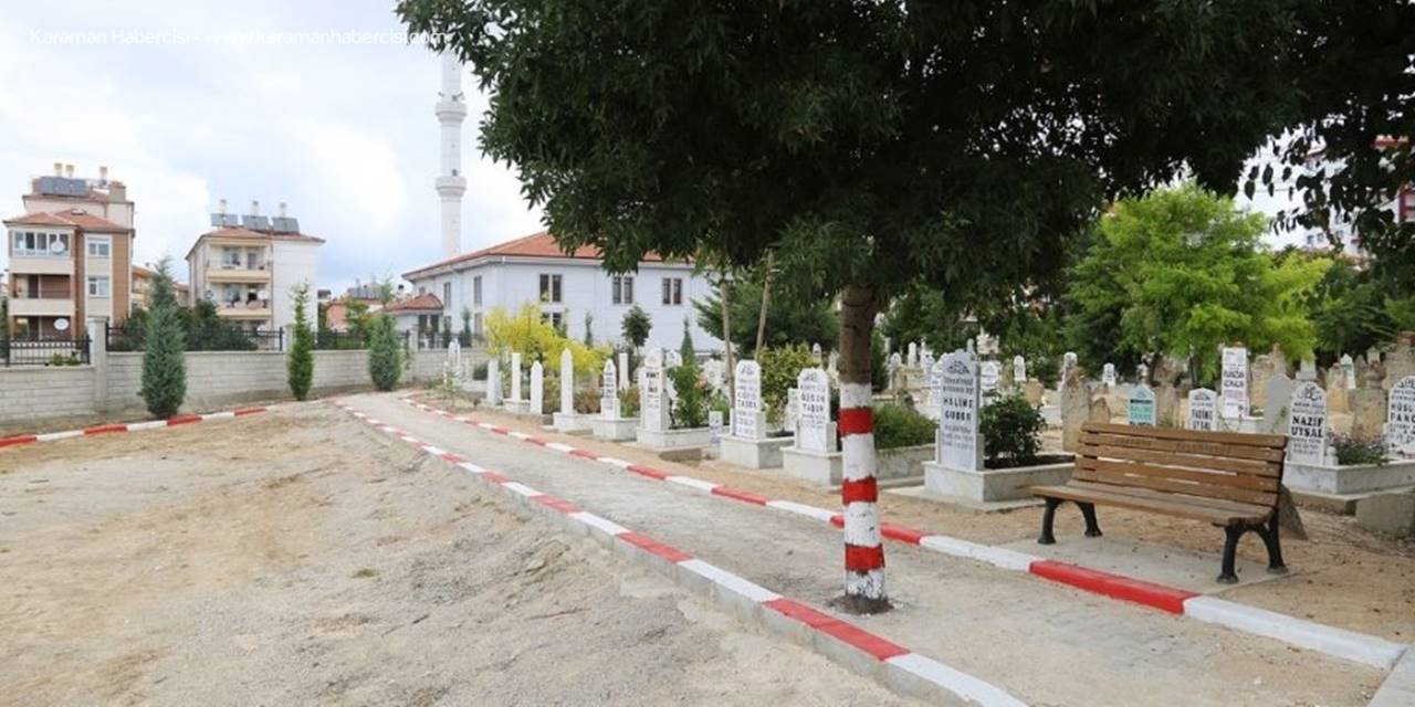 Karaman Belediyesi, Kazalpa Mezarlığı Düzenleme Çalışmaları