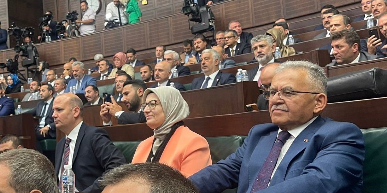 Başkan Büyükkılıç; Tbmm’de Cumhurbaşkanı Erdoğan’ın Hitaplarını Dinledi