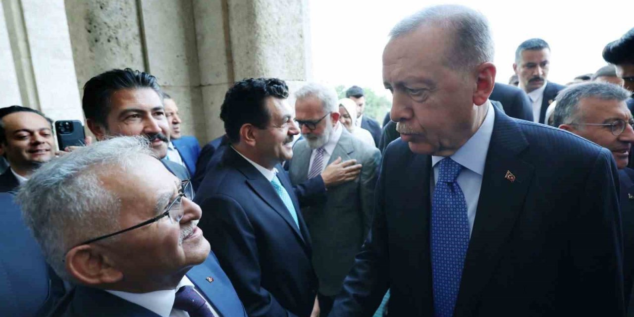 Başkan Büyükkılıç, Cumhurbaşkanı Erdoğan İle Görüştü Kayserililere Selamlarını İletti