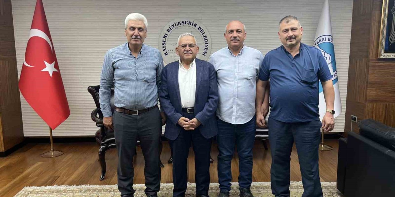 Başkan Büyükkılıç’a Hurdacılar Kooperatifi’nden Ziyaret