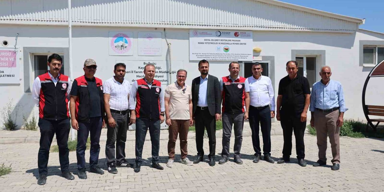 Başkan Özdoğan; "mozzarella Peyniri Üretimi İçin Geri Sayım Başladı"