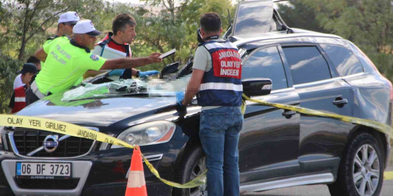 2 Kişinin Öldüğü Kaza Kamerada
