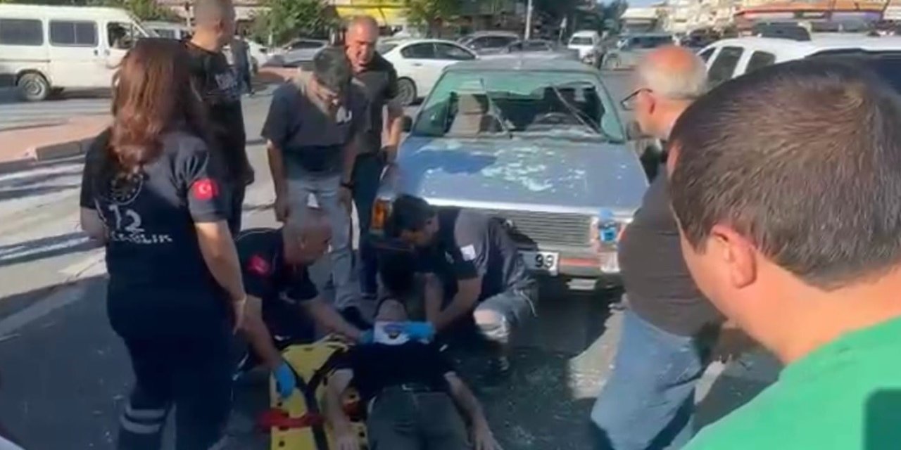Otomobilin Çarptığı Yaya Yaralandı