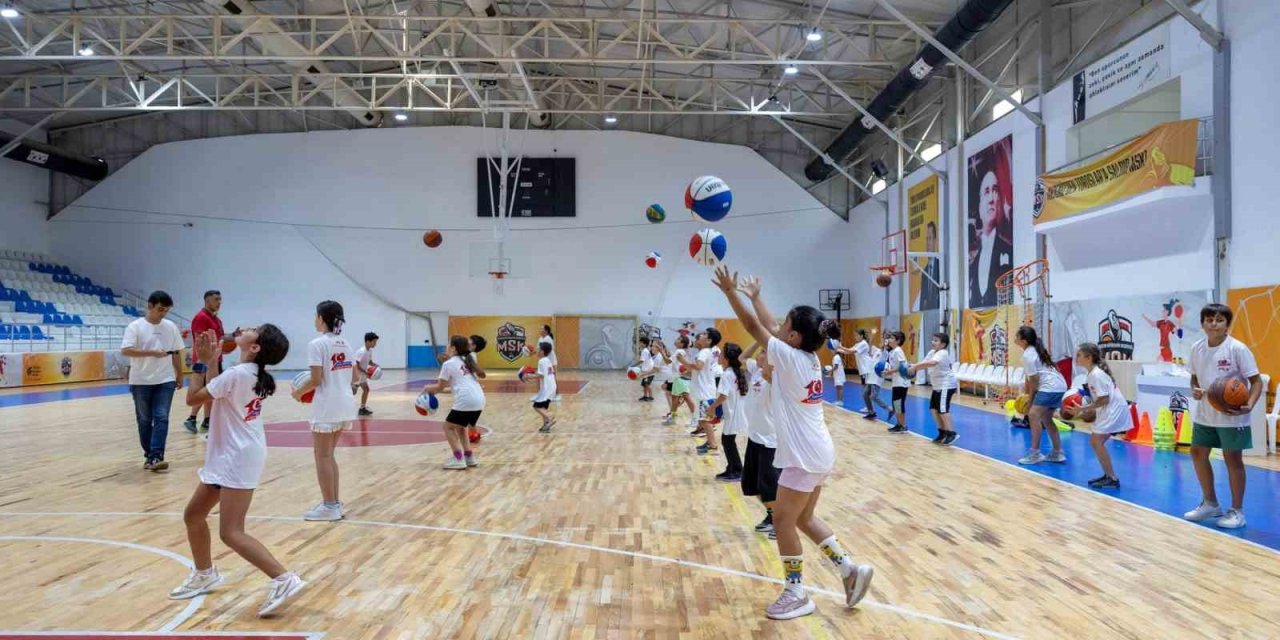 Basketbol Kursuna Yaz Döneminde Büyük İlgi