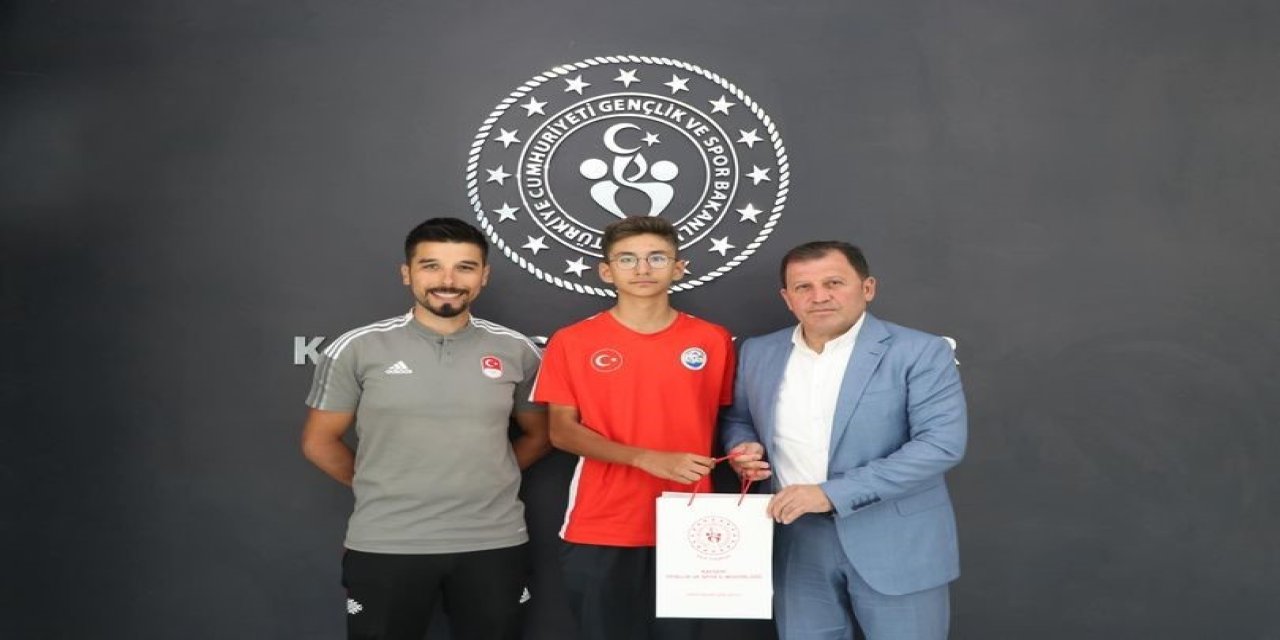 Türkiye İkincisinden Kabakcı’ya Ziyaret