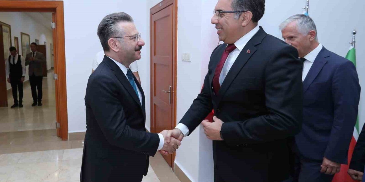 Bakan Yardımcısı Gümen, Vali Aksoy’u Ziyaret Etti