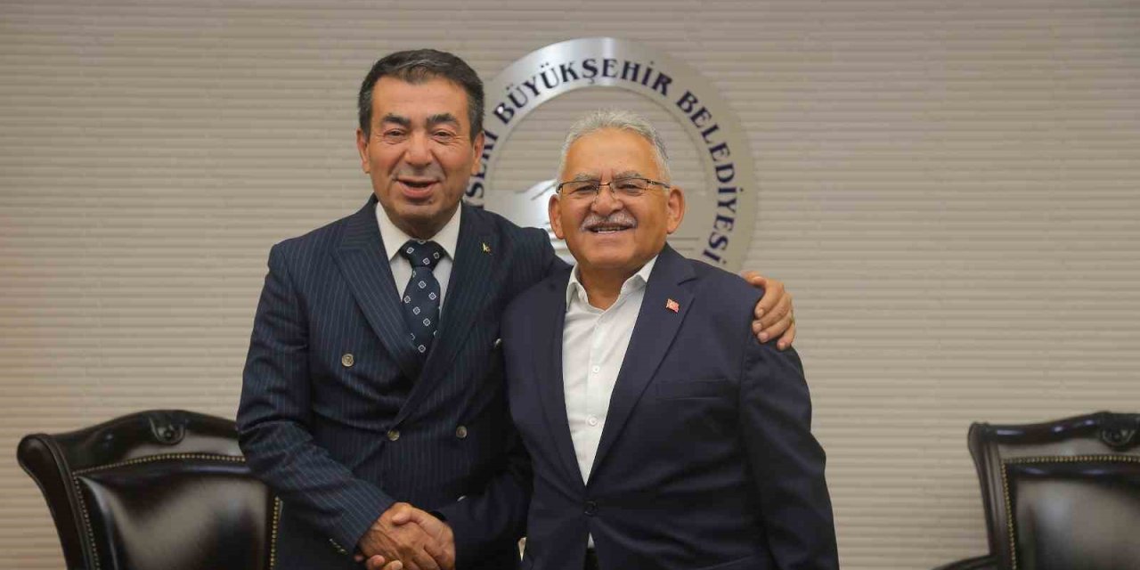 Başkan Büyükkılıç, Bünyan Belediye Başkanı Metin’i Ağırladı