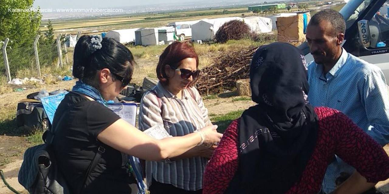 Mevsimlik İşçilere Sağlık Bilgilendirmesi