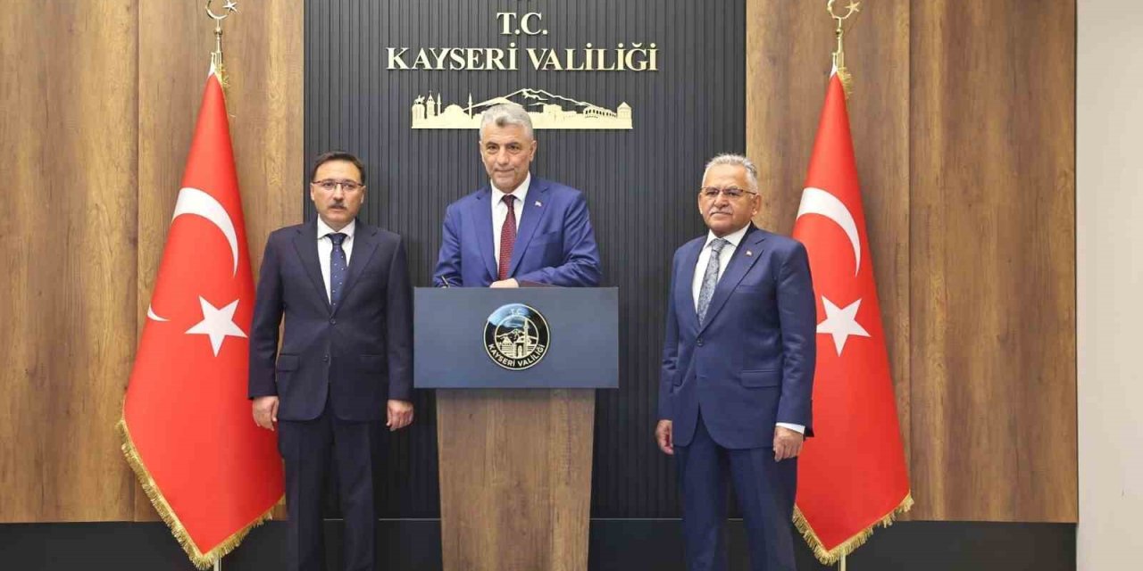 Bakan Bolat’tan Kayseri Valiliği’ne Ziyaret
