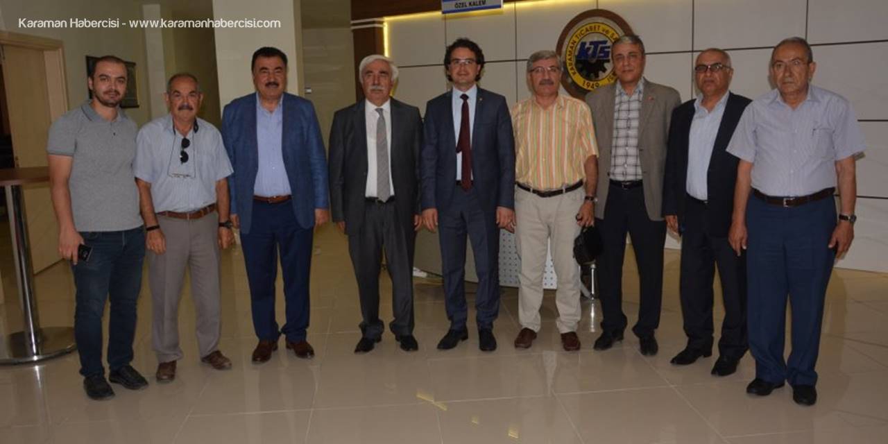 Karaman Gönülleri Çalışma Topluluğu'ndan Alkan'a Ziyaret