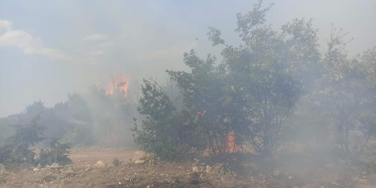Han’da Çıkan Yangın Büyümeden Söndürüldü