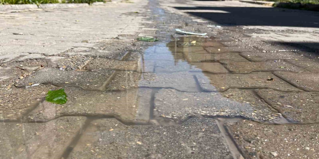 Eskişehir’de Su Boşa Akıyor, Belediye Bakıyor