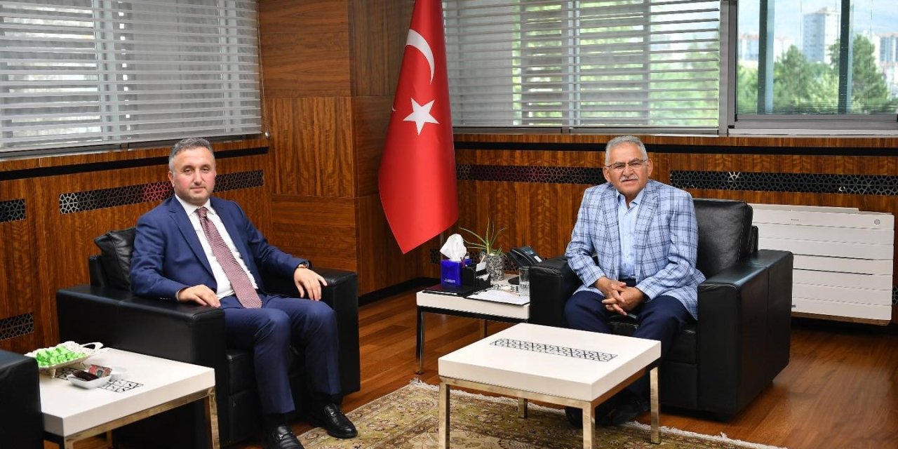 Yeni İl Milli Eğitim Müdürü Esen’den Başkan Büyükkılıç’a Ziyaret