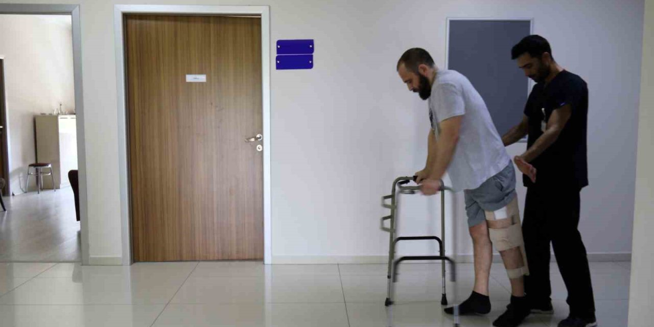 İngiltere’de Kaybettiği Yürüme Kabiliyetini Eskişehir’de Kazanmaya Başladı