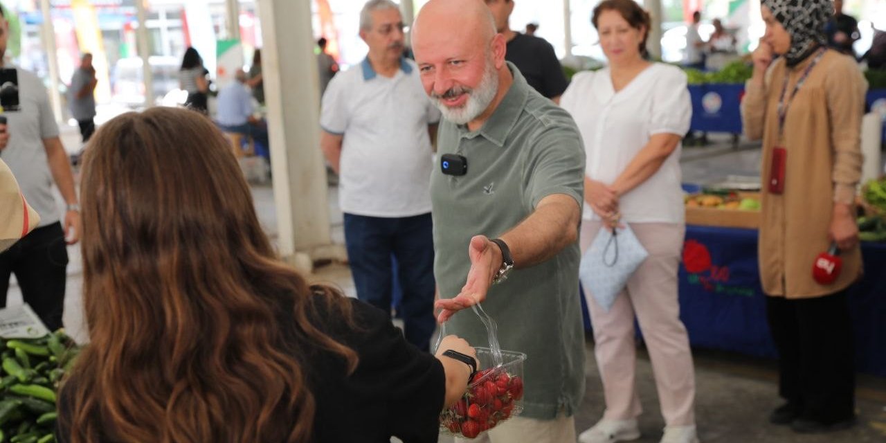 Kayseri’de Tek, Türkiye’ye Örnek Olan ‘yüzde 100 Ekolojik Pazar’ 12. Kez Açılıyor