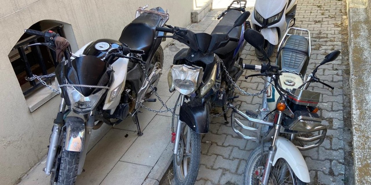 Polis Ekipleri Çalıntı Motosikletler Üzerine Uygulama Yaptı