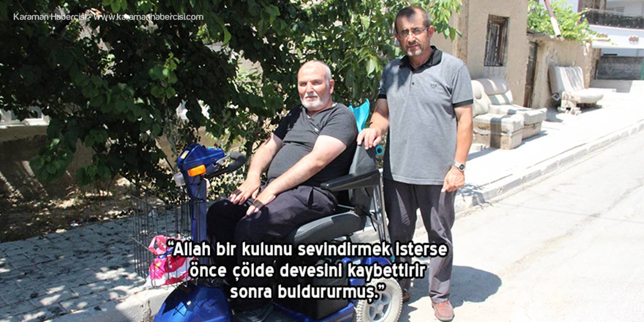 Karamanlı Vatandaş Önce Üzüldü Sonra Sevindi