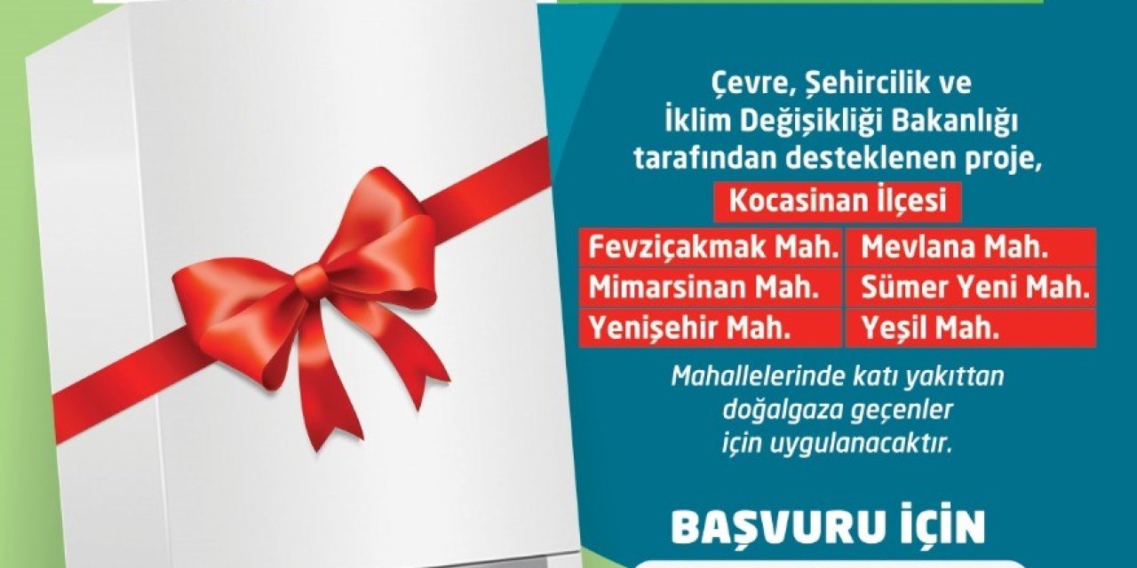 Büyükşehir’in "tesisat Sizden Kombi Bizden" Projesinin 2. Etabı İçin Başvurular Başladı