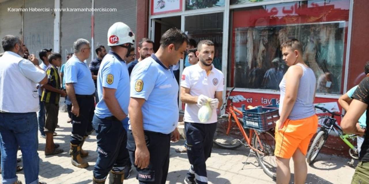 Suriyeli Kasap, Elini Kıyma Makinesine Kaptırdı