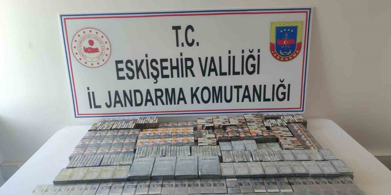 Otobüsle Eskişehir’e Kaçak Sigara Sokmaya Çalışan Şahıs Yakalandı