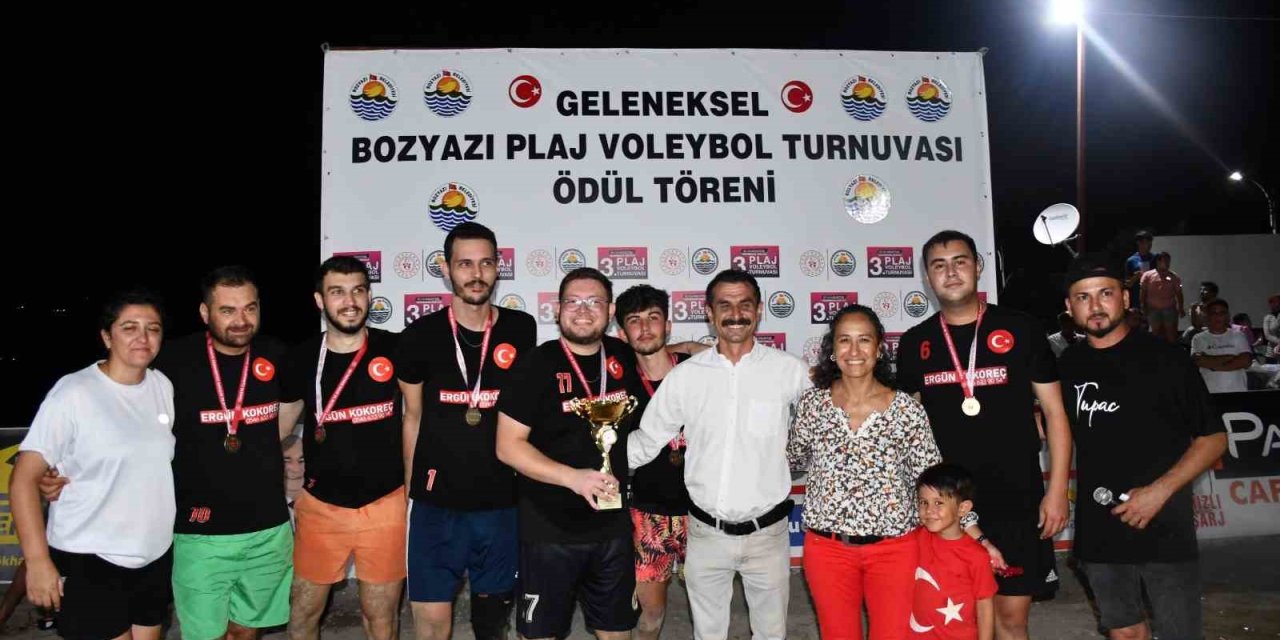 ’bozyazı 3. Plaj Voleybolu Turnuvası’ Sona Erdi