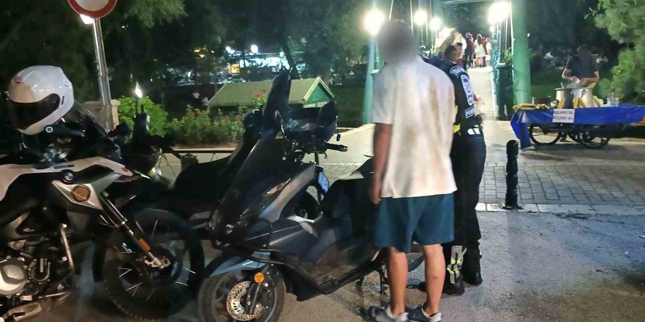 Kanlıkavak Parkındaki Denetimde 5 Sürücüye Cezai İşlem Uygulandı