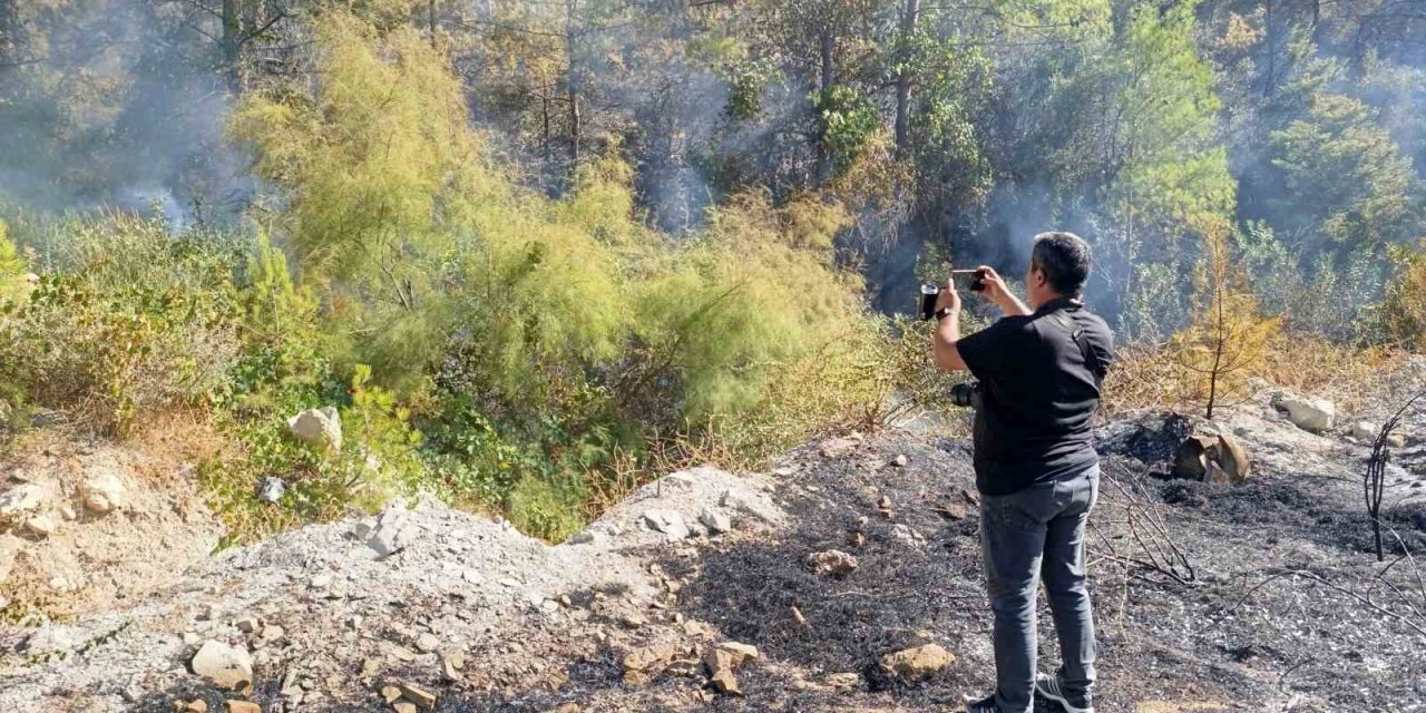 Mersin Silifke’deki Orman Yangını Kısmen Kontrol Altına Alındı