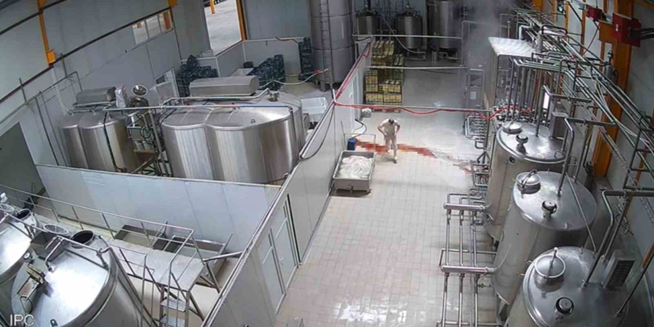 Süt Kazanı Patladı, Vücudu Yandı