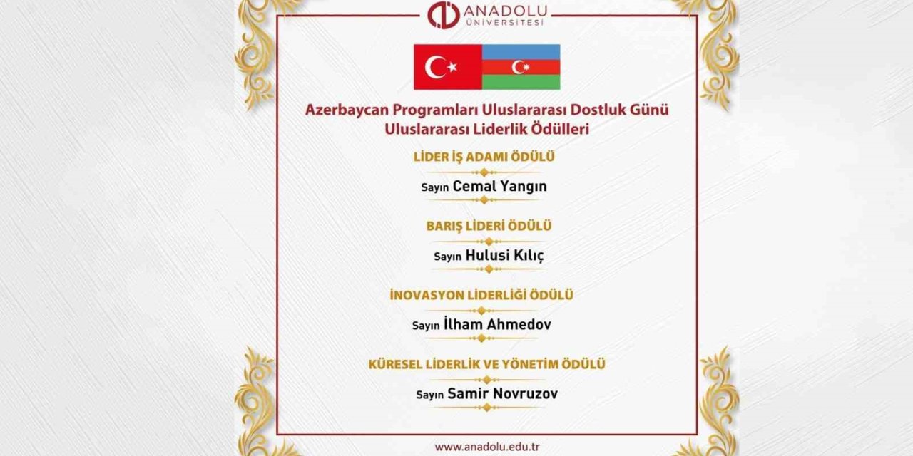 Anadolu Üniversitesi Azerbaycan Programları Tarafından Düzenlenen Uluslararası Dostluk Günü Ve Uluslararası Yarışması Tamamlandı